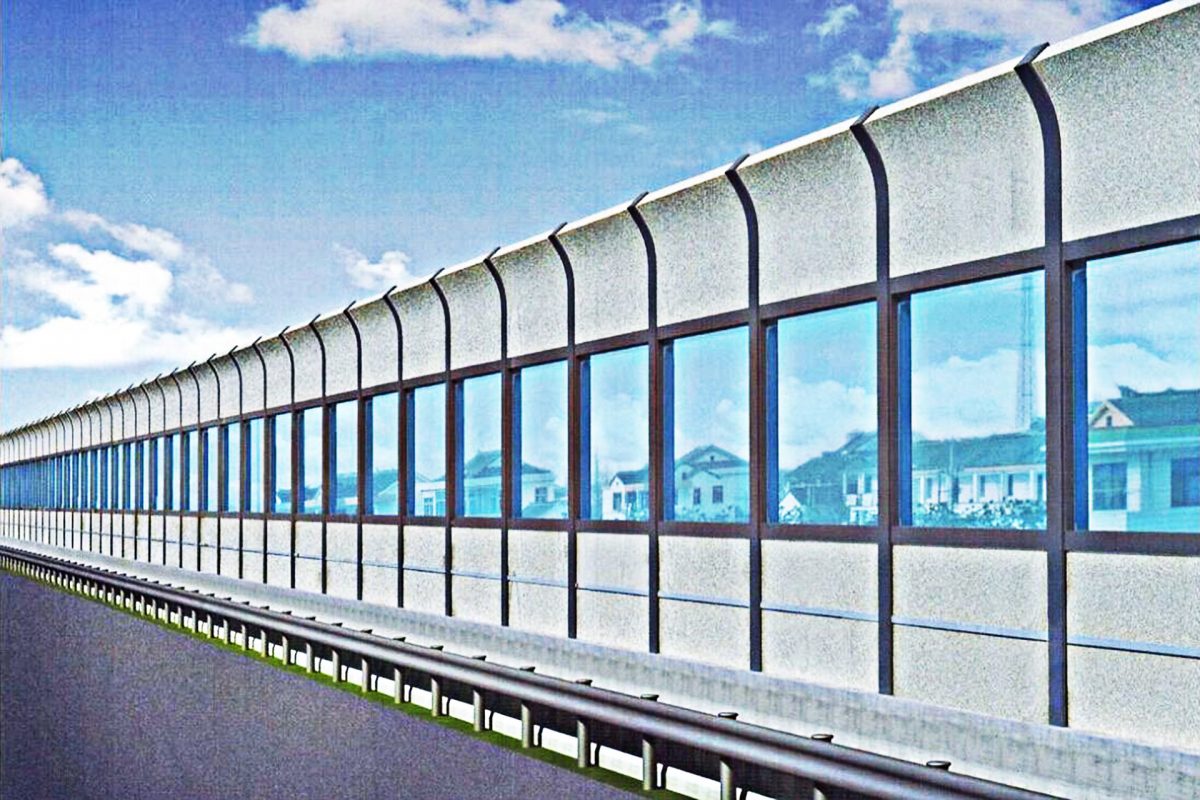 spz1-1200×800 朗静声学道路声屏障